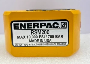 Cilindro hidráulico Enerpac RSM200 22,1 toneladas capacidad 0,50 pulgadas carrera baja altura - Imagen 1 de 6