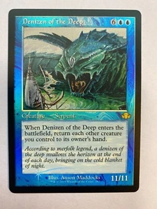 FOIL Denizen of the Deep (Retro Foil) NM - Dominaria Remastered - Picture 1 of 1