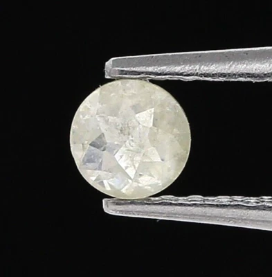 Loose Natural Diamond 0.22tcw Green Round Tambulicut For Ring - Image 1 of 4