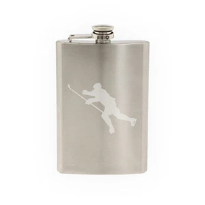 Hockey Silhouette - Player Varsity Professional League #13-8 oz fiaschetta incisa - Foto 1 di 2