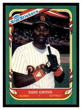 1987 Fleer Star Stickers Tony Gwynn #52