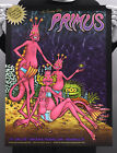 PRIMUS - IN 2018 Concert Poster Screen Print Artist Signed - GumBall Sea Monkeys
