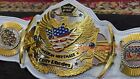 Cody Rhodes American Nightmare Championship Stacked Plated Title Belt