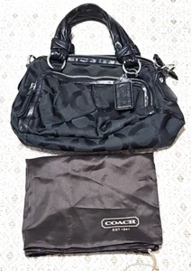 Coach Tasche schwarz Signature Canvas mit Lederbesatz # E0993-14156 - Bild 1 von 13