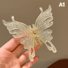 New Women Hair Claw Clip Large Butterfly Claw Clip Jelly Color Barrettes Gift