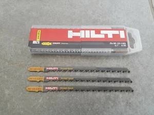 HILTI 25 Stück Holz Stichsägeblätter WD 129 4 HCS Nr. 2154902 NEU!!!!!!!!!!!!! - Bild 1 von 10