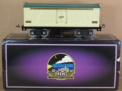 MTH Tinplate Traditions 10-1087 No. 500 Reefer Car Standard Gauge LNIB - Image 1 of 4