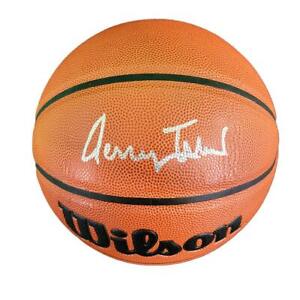 Jerry West Signed Wilson NBA Authentic Series Basketball (JSA)