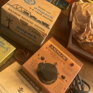 MRC Ampack Train Control Model 402 HO Transformer W/ Box & Power Pack - Picture 1 of 5