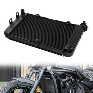 Aluminum Motorcycle Radiator Cooler Fit For Kawasaki Vulcan S VN650 2015-2023 - Picture 1 of 6