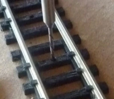 GLEISBOHRER ¾mm PERFEKT für GLEISNÄGEL FLEISCHMANN 9409 u. minitrix 66537 - Bild 1 von 3