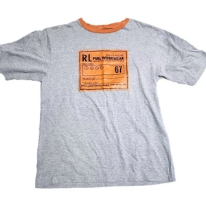 Camiseta Polo Deportiva Ralph Lauren De Colección PSRL Ropa de Trabajo 67 Para Hombres Pequeña S Rara - Imagen 1 de 5