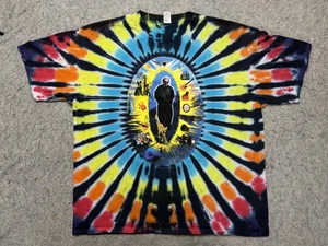Vintage J. Garcia Shirt Mens XL Tie Dye Jerry Garcia Psychedelic Tee 1998 90s - Picture 1 of 12