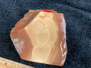 Z~ Bruneau Jaspis Faced Rough 10 Oz. - Bild 1 von 4