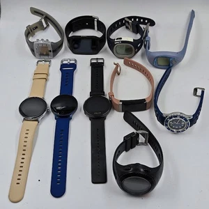Lot of 10 Assorted Watches - Untested, Signs of Use, Various Colors - Zdjęcie 1 z 12