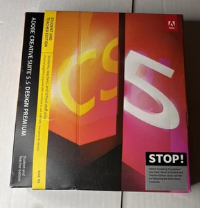 Adobe Creative Suite 5 CS5 Design Premium For MAC With Serial (Education) - Picture 1 of 3