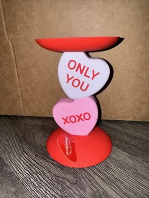 Candelabro Pedestal Bath & Body Works Día de San Valentín SWEET HEART 3 Mechas Foto 1 de 2