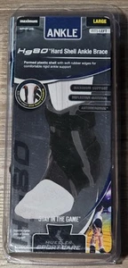 Mueller Sports Medicine Hg80 Cavigliera Premium Hard Shell, Nero SINISTRA Large - Foto 1 di 6