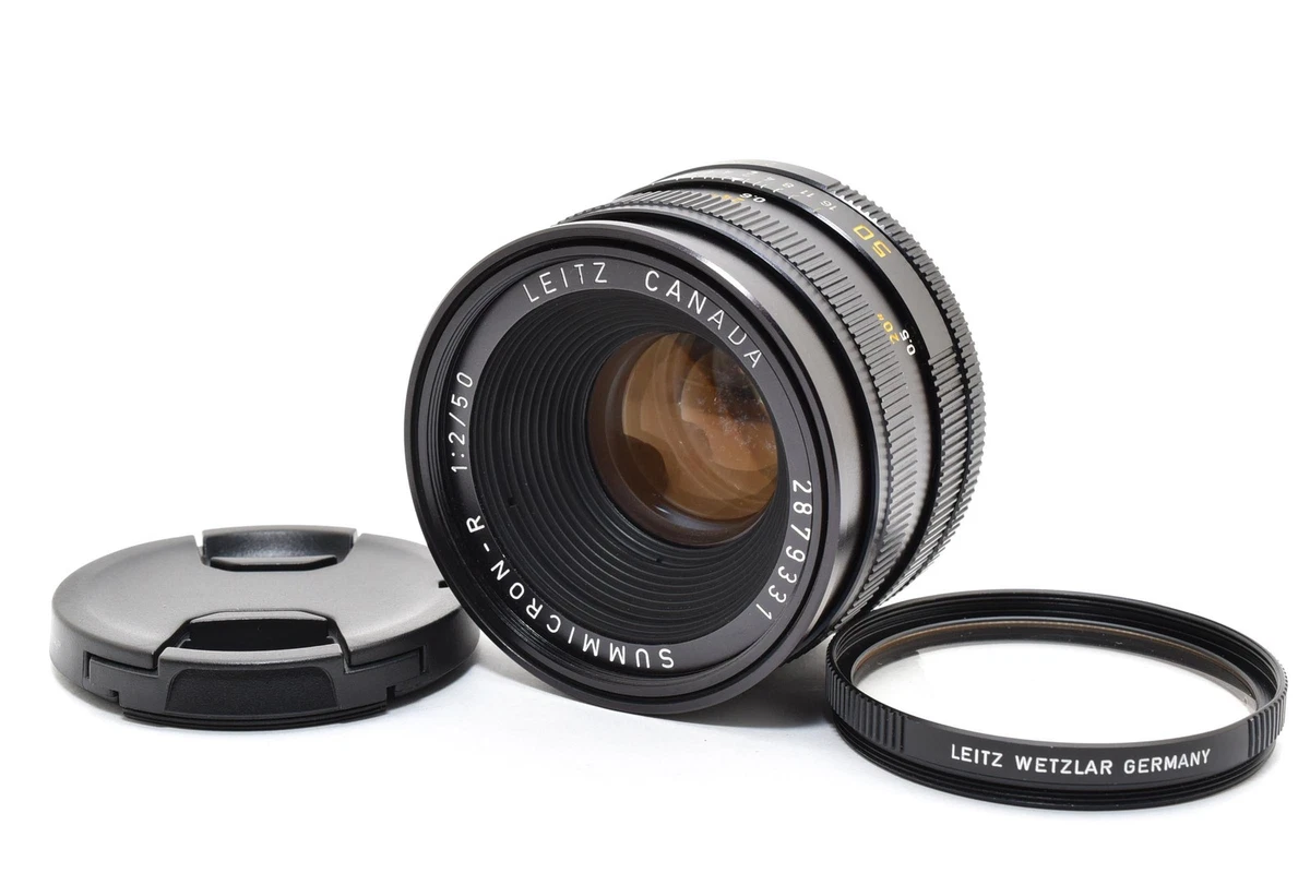 Leica SUMMICRON-R 50mm Focal Camera Lenses for sale | eBay