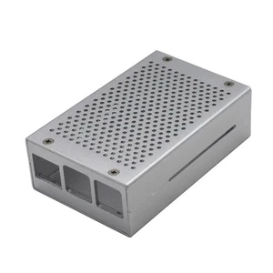 Black/Gary Enclosure Protective Box Shell Case For Raspberry Pi4 - Afbeelding 1 van 12