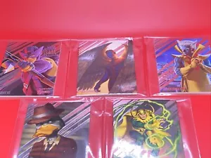 2022 Fleer Ultra Avengers Trading Card Lot 5 Cards Loki, Hawkeye, Archangel Rare - Picture 1 of 17
