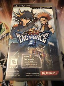 Yu-Gi-Oh 5D's Tag Force 5 Sony PSP UMD Case & Manual Only No Disc Or Card