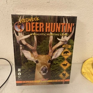 Redneck Deer Huntin' Big Box PC CD-ROM Spiel Redneck Rampage Franchise Neu Sealed - Bild 1 von 2