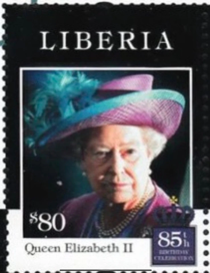 Liberia #Mi5846 MNH 2011 Reina Isabel 85ª QEII Sombrero [2701] Foto 1 de 1