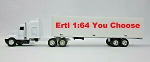 ERTL 1:64 scale Semi tractor trailers You Choose