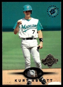 1995 Topps Stadium Club World Series Kurt Abbott Florida Marlins #327