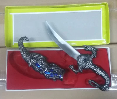 Cuchillo Dragón. Gran regalo. (Nuevo En Caja) Envío Gratis Envío Rápido Foto 1 de 4