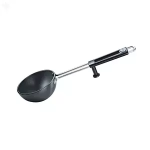 Indian Best Prestige Hard Anodised Aluminum Cookware Tadka Pan130mm, Black Color - Picture 1 of 4