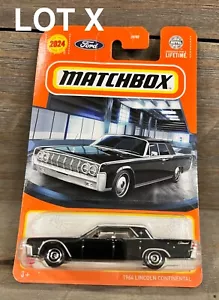 Matchbox 1964 Lincoln Continental Black Ford xploraf - Picture 1 of 2