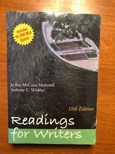 READINGS FOR WRITERS (WITH 2009 MLA UPDATE CARD) NEW in Shrink Wrap - Picture 1 of 3