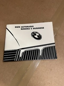 Bedienungsanleitung BMW AUTORADIO BAVARIA C BUSINESS BMW E30 - Bild 1 von 2