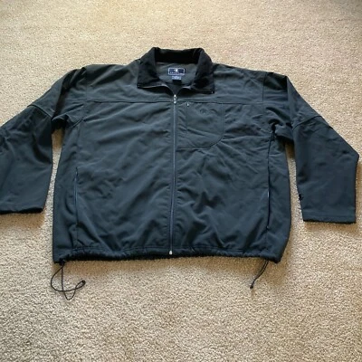 Chaqueta Champion Para Hombre 2XL Gris Negro Softshell Forrada de Vellón Cremallera Completa Foto 1 de 4