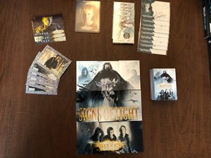 2007 Inkworks The Seeker The Dark is Rising Trading Cards 5 Patchwork / 10 Auto