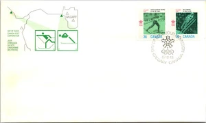FDC Canada - XV Olympic Winter Games Calgary Day Of Issue 1987 - A00070 - Picture 1 of 2