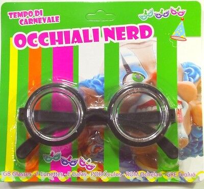 OCCHIALI NERD SECCHIONE FONDO DI BOTTIGLIA Nerd Glasses • 2.50€