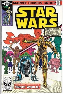 Star Wars Comic Book #47 Direct Copy Marvel Comics 1981 VERY FINE+ - Picture 1 of 1