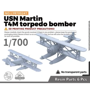 Kit Modelo Militar Yao's Studio LYR700247 1/700 USN Martin T4M Torpedo Bombardero - Imagen 1 de 4