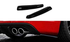Cup Diffusor Ansatz für Audi S3 8V Sportback Heckansatz Splitter Rear SCHWARZ - Imagen 1 de 4