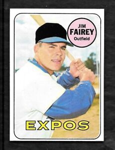 1969 Topps #117 Jim Fairey - Expos - NM (Combined Shipping)