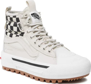 VANS UA SK8-Hi Gore-Tex MTE-3 (Checkerboard) Sneakers True White/black New - Picture 1 of 5
