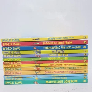 Roald Dahl Set of 13 Smal Paperback Lot Bundle Mat VGC Free Postage - Picture 1 of 2