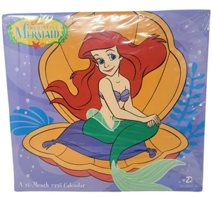 1998 Disney’s Die kleine Meerjungfrau 16-Monatskalender Arielle versiegelt Day Dream Inc.  - Bild 1 von 6