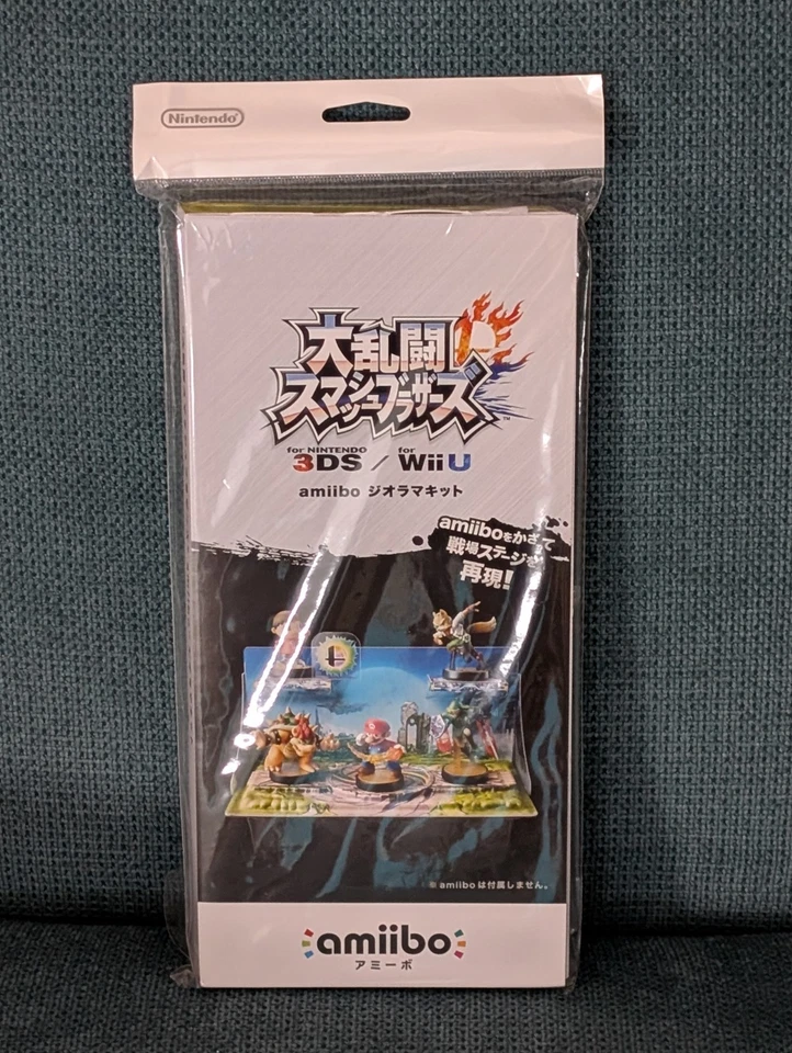 Комплект диорамы для amiibo — Super Smash Bros — Nintendo Switch Wii U 3DS - Изображение 1 из 1