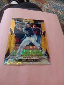 2019 Prism Neon Orange Doughnut, Rc 15/ 150 Luis Urias Oakland A's.#97 - Picture 1 of 3