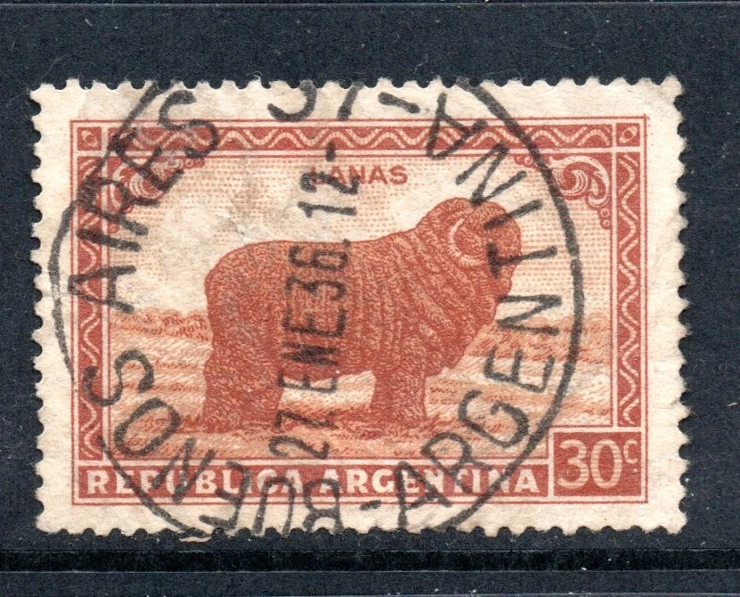 ARGENTINA, 30 CTS. MATASELLOS NITIDO DE BUENOS AIRES (NEA352) Foto 1 de 1