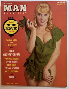 MODERN MAN Quarterly (Summer 1965) JUNE PALMER Pat Barrington Pinup Girlie VG/NM - Picture 1 of 9